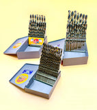 Drill Hog 115 Pc Master Drill Bit Set 3 Cases Letter Number M7 Lifetime Warranty