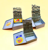 Drill Hog 115 Pc Master Drill Bit Set 3 Cases Letter Number M7 Lifetime Warranty