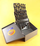 Drill Hog® 29 Pc Left Hand Super Premium HI-Moly M7 Drill Bit Set Deal!