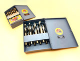 Drill Hog® Super Premium 37 Pc Cobalt M42 Jumbo Drill Bits Deal 1/16" - 1" Lifetime Warranty