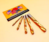 5 Pc Left Handed Drill Bit Set Cobalt M42 Drill Hog®