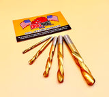 5 Pc Left Handed Drill Bit Set Cobalt M42 Drill Hog®