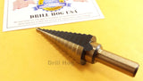 Drill Hog USA 1/8"-7/8" Step Drill Bit Reamer UNIBIT M7 Lifetime Warranty