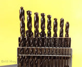 21 Pc JR Drill Bit Set index Pig Steel M60 Lifetime Warranty Drill Hog®