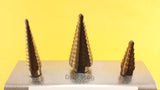 Step Drill Bit Set HI-Molybdenum M7 Step Bit UNIBIT Drill Hog Lifetime Warranty