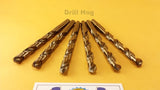 Drill Hog USA 29/64" Cobalt Drill Bits M42 Drill Bit 6 Pack Lifetime Warranty