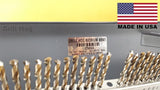 115 Pc Drill Bit Set Letter Number Niobium Nb41  Drill Hog® Lifetime Warranty