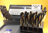 Drill Hog® 123 Pc Drill Bit Set Letter Number HI-MOLY M7 Lifetime Warranty