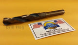Drill Hog 5/8" Drill Bit 5/8" Silver & Deming Bit Cobalt HSS Lifetime Warranty