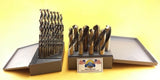 37 Pc Silver & Deming Drill Bit Set 1/16-1" MOLY M7 Drills Drill Hog Lifetime Warranty