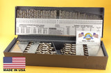115 Pc Drill Bit Set Letter Number Niobium Nb41  Drill Hog® Lifetime Warranty