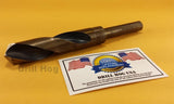 Drill Hog 7/8" Drill Bit 7/8" Silver Deming Bit Cobalt HSS Lifetime Warranty