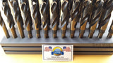 33 Piece Silver & Deming Drill Bit Set 1/2" to 1" Drill Hog® Lifetime Warranty (Copy)