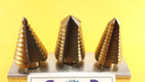 Step Drill Bit Set Hi-Molybdenum M7 Step Bit UNIBIT Drill Hog Lifetime Warranty