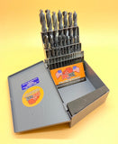 Drill Hog USA 29 Pc HI-Molybdenum M7 Stub Length Stubby Drill Short Stub Bit