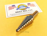 1/4"-3/4" Step Drill Bit HI-Molybdenum M7 Lifetime Warranty Drill Hog®
