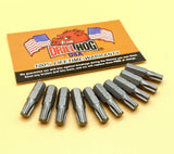 T-15 Torx Bit Hi-Molybdenum Super M7+ Drill Hog® 10 Pack