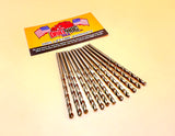 7/64" Cobalt Drill Bits M42 7/64 Drill Bit Drill Hog® Lifetime Warranty 12 Pack