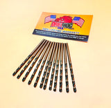 3/32" Drill Bit 3/32 Bit Molybdenum M7 Drill Hog® Lifetime Warranty 12 Pack