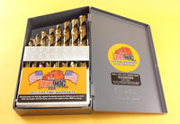 Drill Hog® 21 Pc COBALT M42 HSSCO Drill Bit Set Drill Index Lifetime Warranty