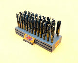 33 Piece Silver & Deming Drill Bit Set 1/2" to 1" Drill Hog® Lifetime Warranty!