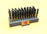 33 Piece Silver & Deming Drill Bit Set 1/2" to 1" Drill Hog® Lifetime Warranty!