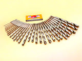 29 Pc Hex Shank Super Premium Cobalt M42 Drill Bit Set Drill Hog®