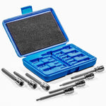 14 Pc Hex Bit Socket Set Extra Long Shank Drill Hog® Lifetime Warranty