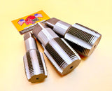 3 Pc Jumbo Pipe Tap Set 1", 1-1/4", 1-1/2" Drill Hog® Lifetime Warranty