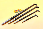 4 Pc Rolling Head Pry Bar Set Drill Hog® Lifetime Warranty