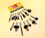 Drill Hog® 15 Piece Super Premium Carbide Router Bit Set Lifetime Warranty