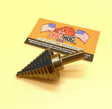 Step Drill 1/4"-1-3/8" Molybdenum Uni Bit Reamer Drill Hog® Lifetime Warranty