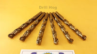 Drill Hog USA 13/32" Cobalt Drill Bits M42 Drill Bit 6 Pack Lifetime Warranty
