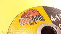 Drill Hog 4-1/2 Cut Off Wheel 4.5 Cutoff Blade Metal Steel Angle Grinder 400 Pcs