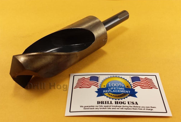 1-7/16" Drill Bit 1-7/16 Silver & Deming Bit COBALT Drill Hog Lifetime Warranty