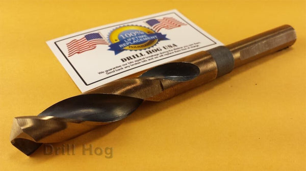 Drill Hog® 5/8" Drill Bit 5/8" Silver & Deming Bit M7 HSS Lifetime Warranty