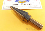 1/4"-3/4" Step Drill Bit HI-Molybdenum M7 Lifetime Warranty Drill Hog®